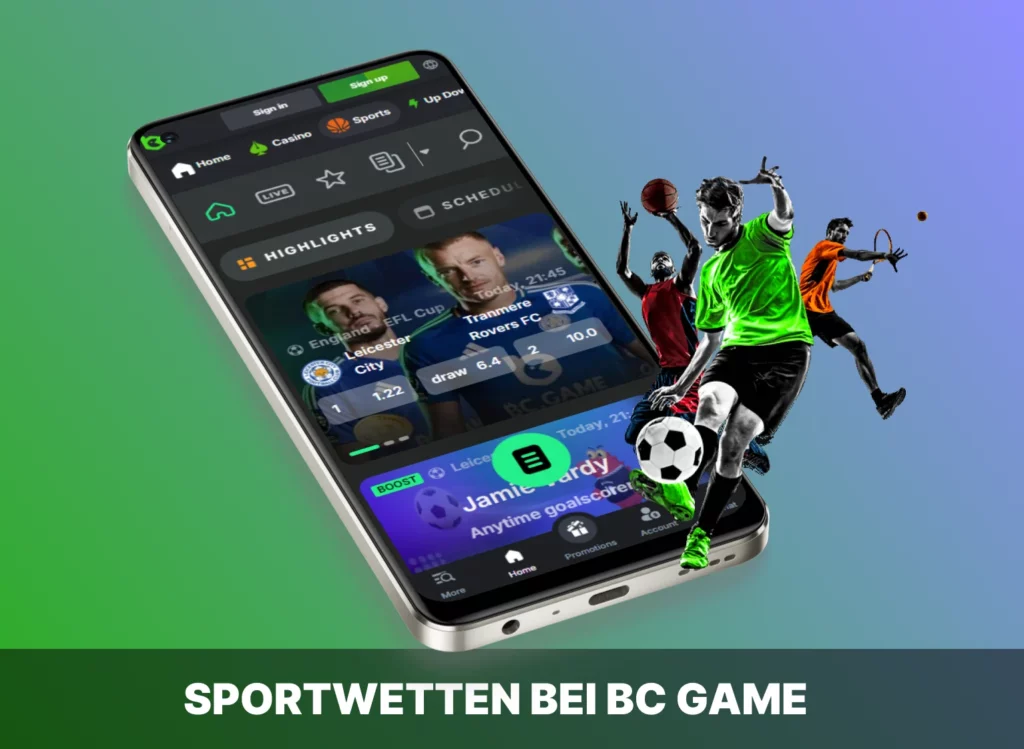 Sportwetten bei BC Game